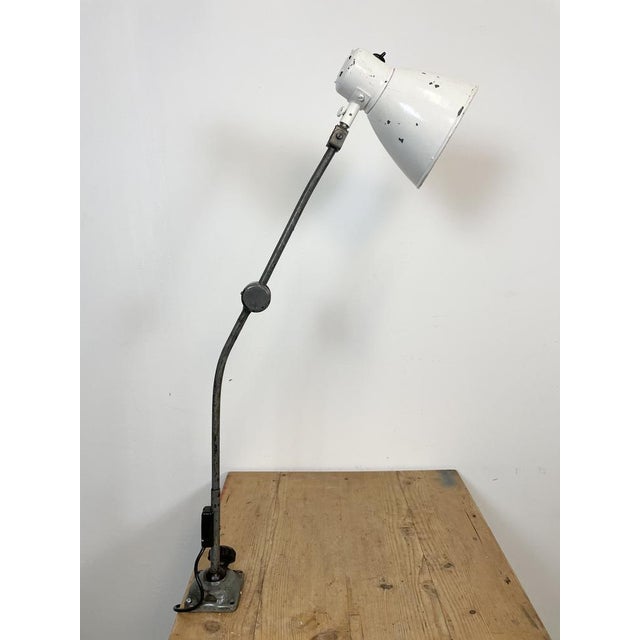 Large Industrial Workshop Table Lamp, 1960s For Sale - Image 10 of 18
