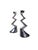 Zig Zag Candlesticks by Matthew Hilton for SCP England, 1980s, Set of 2 For Sale - Image 15 of 15