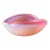 Archimede Seguso Murano Art Glass Pink Opalescent Ashtray For Sale