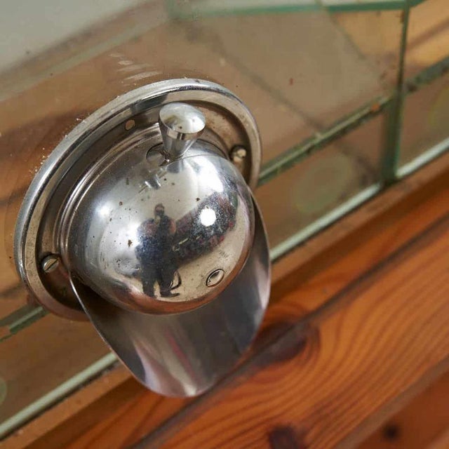 Antique Brasilia Glass and Metal Coffee Dispenser For Sale - Image 4 of 7