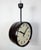 Brown Large Industrial Bakelite Double Sided Factory Clock from Pragotron, 1950s For Sale - Image 8 of 18