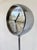 Rare Space Age Chrome Standing Floor Clock, Working. For Sale In New York - Image 6 of 11
