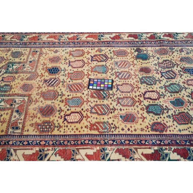 Antique Shirvan Caucasian Rug 4'4'' x 6'1'' For Sale - Image 9 of 10