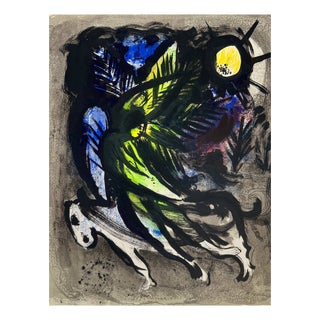 Marc Chagall, The Angel, 1960, Lithograph For Sale