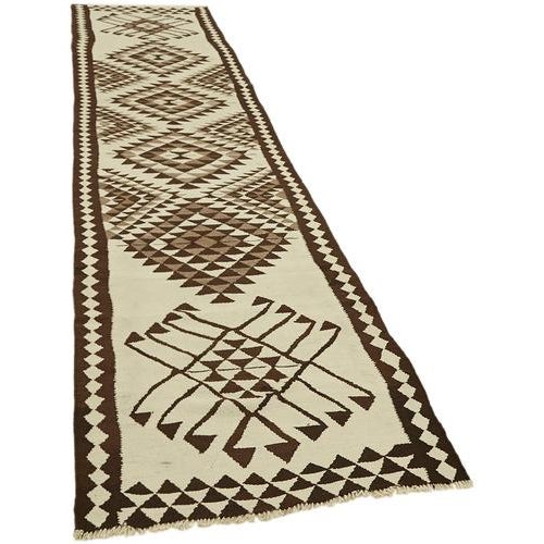 Textile Vintage Kilim Runner Rug For Sale - Image 7 of 7