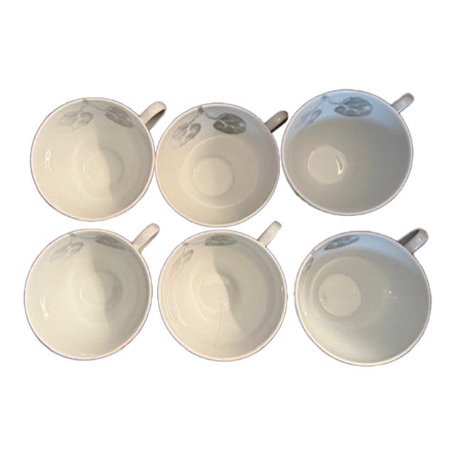 Michael Aram Botanical Leaf Cups-New - Set of 6 For Sale