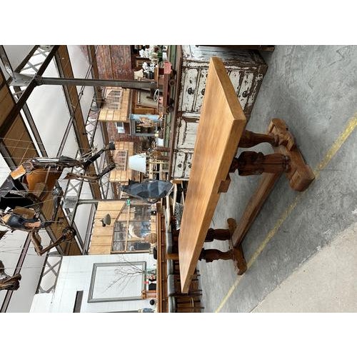 Solid Elm Mountain Table, 1950s For Sale - Image 9 of 18