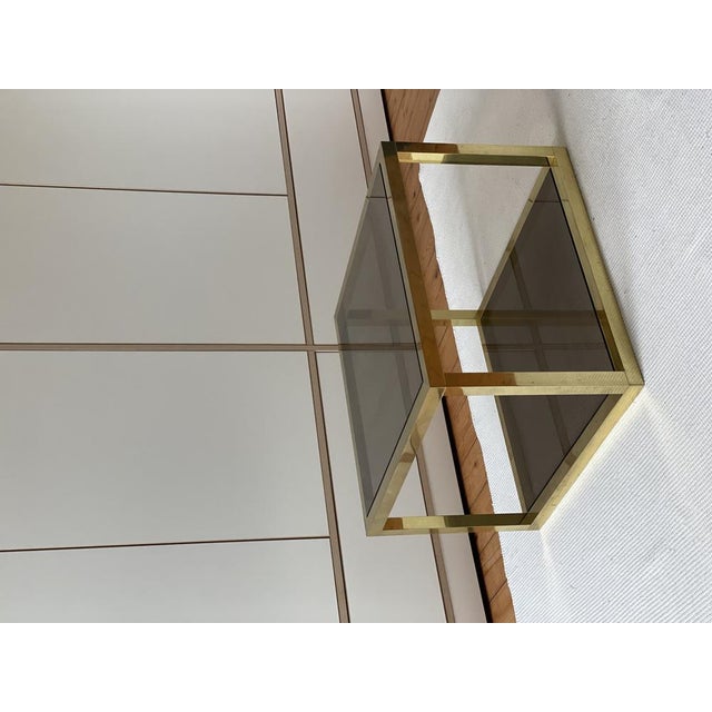 Italian Brass Coffee Tables, 1970s, Set of 2 For Sale - Image 6 of 15