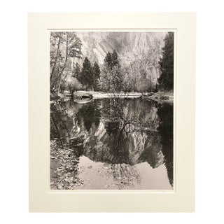 Late 20th Century Robert "Bob" Werling Black & White Photograph Merced River Yosemite Valley California, Student of Ansel Adams For Sale