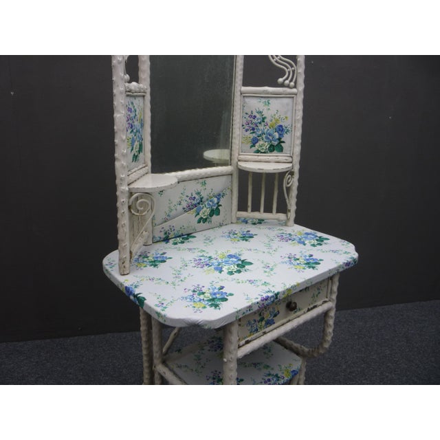 White Art Nouveau Dressing Table, 1910s For Sale - Image 8 of 18