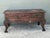Vintage Primitive Hand Carved Console Table For Sale - Image 10 of 12