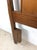 Wood Mid Century Modern Full Size Walnut Headboard With Turned Wood Frame For Sale - Image 7 of 17