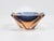 Blue Sommerso Caviar Murano Glass Diamond Bowl by Flavio Poli attributed to Seguso, Italy, 1960s For Sale - Image 8 of 18