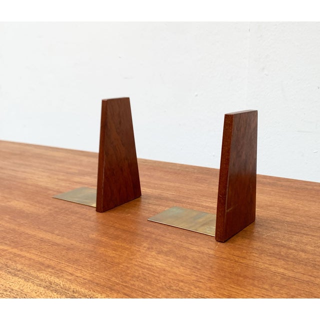 Mid-Century Modern Mid-Century Scandinavian Bookends in Teak, 1960s, Set of 2 For Sale - Image 3 of 18