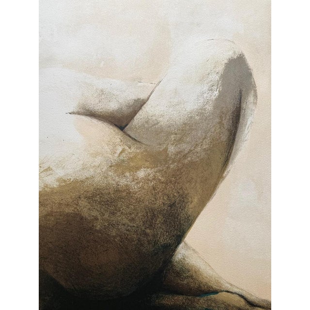 Modern Claude Gaveau, Hommage à la femme (Nude), Lithograph For Sale - Image 3 of 8
