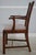 Chippendale Set of 8 Hickory Chair Co Mahogany Dining Room Chairs For Sale - Image 3 of 18