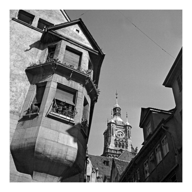 View to the Old City Hall, Stuttgart Germany, 1935 For Sale
