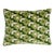 Schumacher X Johnson Hartig Dazzle Ship Velvet Pillow 16" x 12" in Verdant For Sale
