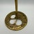 Large Three-Light Candlestick in Brass by Kurt Jesch for Fratelli Tonini, Italy, 1960s For Sale - Image 9 of 16