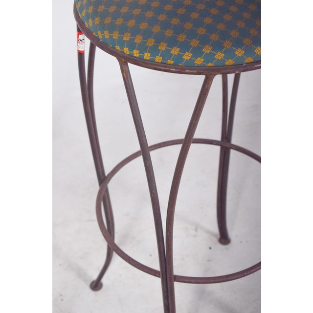 Mid-Century Danish Metal High Stools, 1960s, Set of 2 For Sale - Image 9 of 14