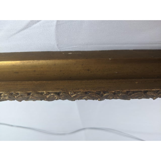 Early 20th Century Ornate Gilt Wood & Gesso Layered Picture Frame, C. 1900–1920 For Sale - Image 11 of 14