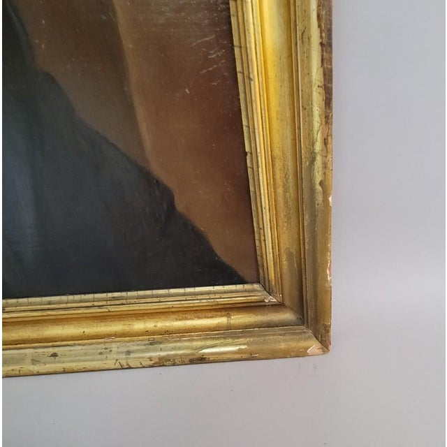Wood Original American Portrait of John Mark Rutherford, 19th C (1813–1852) For Sale - Image 7 of 9