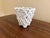 French Country Vintage French Country Reticulated Porcelain Rope-Form Cachepot, Circa 1960s For Sale - Image 3 of 11