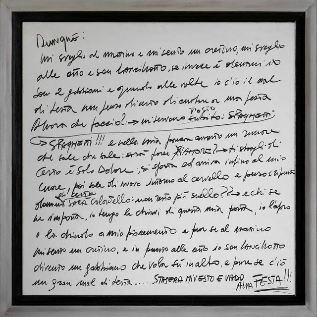 Massimo Dorta, Alla festa!!!, Oil on Canvas For Sale - Image 6 of 6