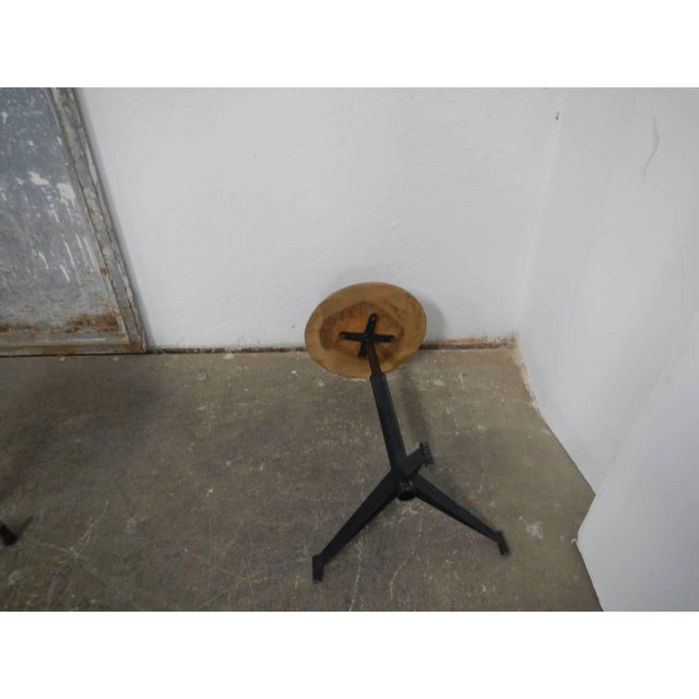 1960s Vintage Three-Foot Stool, 1960 For Sale - Image 5 of 10