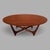 Wood Mid-Century Astro-Inspired Oval Teak Coffee Table For Sale - Image 7 of 7