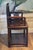 Chinese Wooden Chair with Carved Back and Armrests, 1850 For Sale - Image 4 of 14