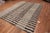 Classy And Contemporary Primitive Tribal Geometric Design Modern Area Rug, Country of origin: Central Asia, Circa date:...