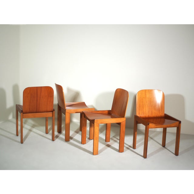 Dining Chairs by Afra and Tobia Scarpa for Molteni, Italy, 1970s, Set of 4 For Sale - Image 11 of 18