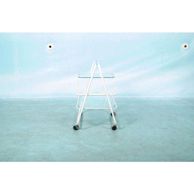 Metal Space Age Bar Cart, 1970s For Sale - Image 7 of 15