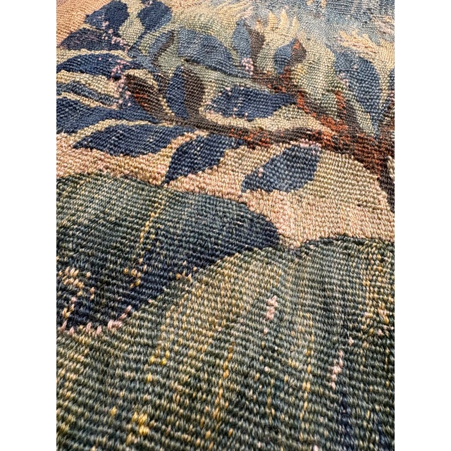 Verdure Tapestry, 18th Century For Sale - Image 10 of 18