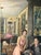 Huge Painting, Salon with Mother and Daughter, Luigi Paolillo, 1933 For Sale - Image 6 of 11