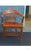 Wood 20th Century Victorian Style Oak Bankers Chair For Sale - Image 7 of 8