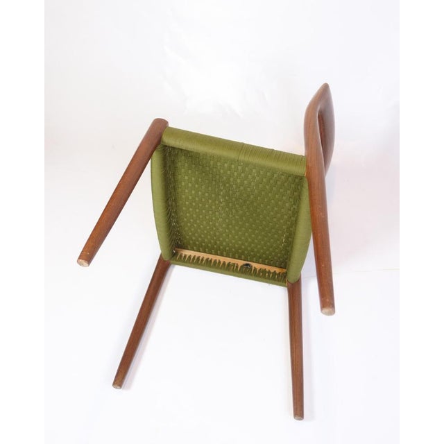 Model 77 Dining Chairs in Teak by Niels O. Møller, 1960s, Set of 6 For Sale - Image 11 of 14