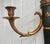 Mid 20th Century Vintage Palladio Federal Style Italian Cast Aluminum Wall Sconce For Sale - Image 5 of 7