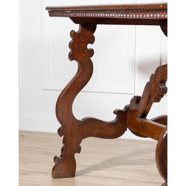 19th Century Walnut Fratino Table For Sale - Image 9 of 9