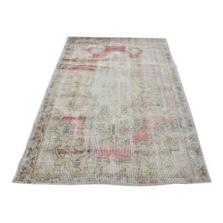 Anatolian Vintage Wool Rug For Sale