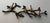Vintage Cast Metal Birds on Branch Wall Sculpture With Verdigris Patina For Sale - Image 11 of 12