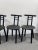 Vintage Italian Chairs, 1980s, Set of 4 For Sale - Image 4 of 14