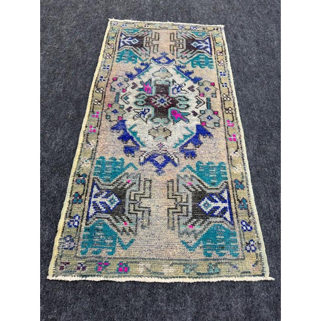 Turkish Yastik Rug 1'7" x 3'2" #24293 Explore a curated collection of hallway runners, wool rugs, and handmade...