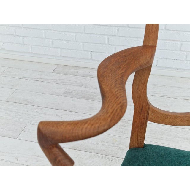 Set of Danish Oak Armchairs, 1960s For Sale - Image 6 of 18