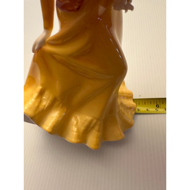 Ceramic 1977 Royal Doulton "Linda" Figurine #Hn3879 Designed and Signed by Nada M. Pedley For Sale - Image 7 of 12