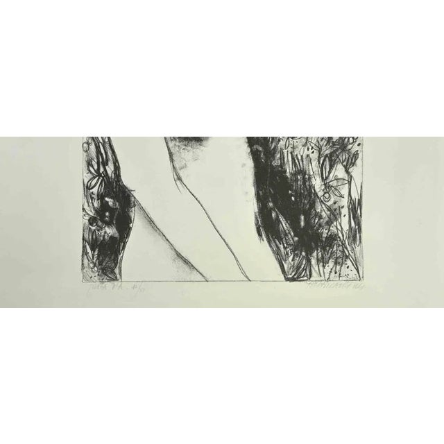 Nude of Woman is a Lithograph realized by Carlo Marcantonio in 1970s. This print is hand signed. This is an edition of 50...