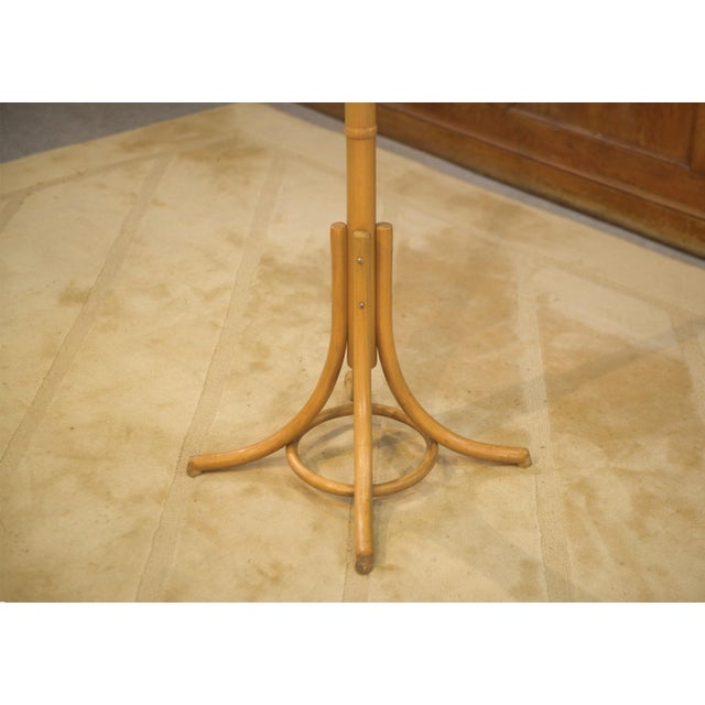 Curved Beechwood Coat Rack, 1970s For Sale - Image 6 of 9