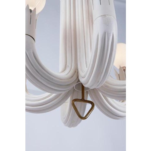 Chandelier by Pietro Chiesa for Fontana Arte For Sale - Image 9 of 11