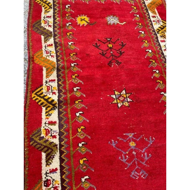 Antique Turkish Oushak Runner For Sale - Image 18 of 18